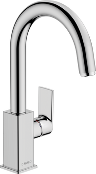 Смеситель для раковины со сливным гарнитуром HANSGROHE VERNIS SHAPE 71564000 86871 фото