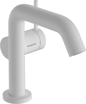 Смеситель для раковины с донным клапаном HANSGROHE TECTURIS S 73320700, белый матовый 800004078 фото