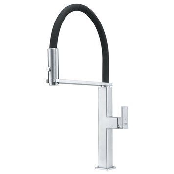 Смеситель кухонный FRANKE CENTINOX Semi-Pro 115.0547.855, нержавеющая сталь 800006518 фото