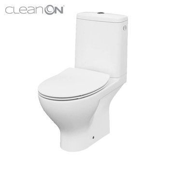 Унитаз напольный CERSANIT MODUO K116-029, 670 CLEAN ON 43 010 3/5, белый 80000003316 фото