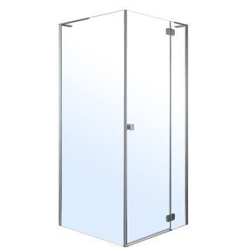 Душевая кабина VOLLE BENITA 10-22-905Rglass, хром 64990 фото