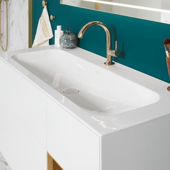 Умывальник накладной VILLEROY & BOCH FINION 4164C3R1, на тумбу 1200x500, белый 77219 фото