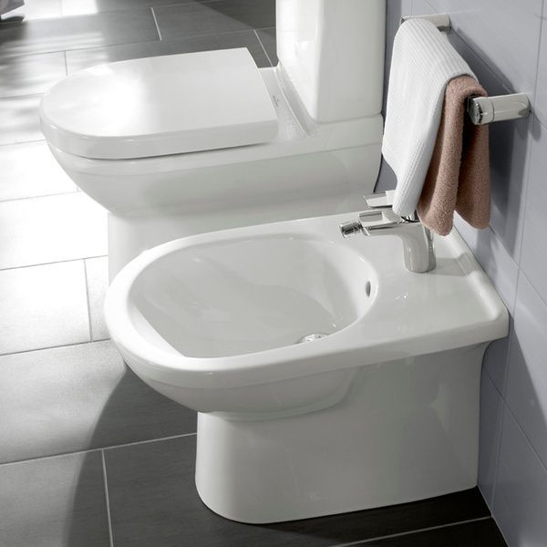 Биде VILLEROY & BOCH O.NOVO 54610001, белый 31770 фото