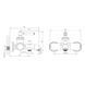 Смеситель для ванны IMPRESE HYDRANT ZMK031806040 60379 фото 2