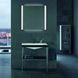 Консоль напольная с умывальником DURAVIT XVIU XV4714OB285, 60x48, черный матовый 800006118 фото 3