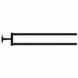 Полотенцедержатель DURAVIT STARCK T 0099414600, 465, черный матовый 800006068 фото 1