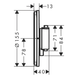 Смеситель скрытого монтажа HANSGROHE SHOWER SELECT S 15554340 99790 фото 2