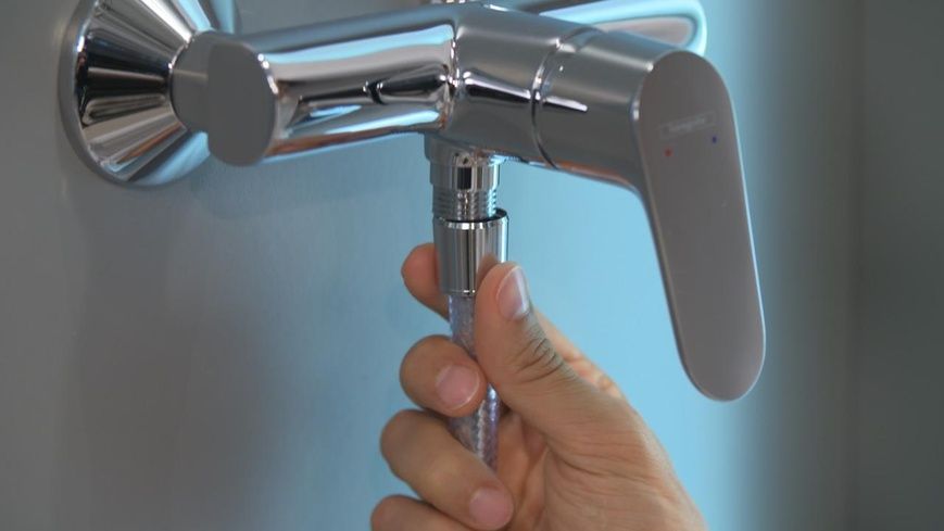 Душевой набор HANSGROHE CROMETTA 26537400, хром с белым 68604 фото