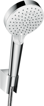 Душевой набор HANSGROHE CROMETTA 26693400, хром с белым 800003737 фото