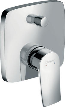 Смеситель скрытого монтажа для ванны душа HANSGROHE METRIS 31454000 45390 фото