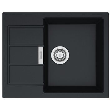 Кухонная мойка FRANKE SIRIUS S2D 611-62 143.0627.288, чёрный 800006727 фото