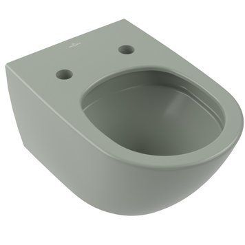 Унитаз подвесной VILLEROY & BOCH ANTAO 4674T0R8, 37x56 см, Ceramic Plus, зеленый 800005686 фото
