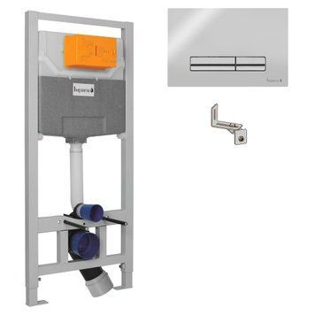 Инсталляция для унитаза с кнопкой IMPRESE i-FRAME i9120C 99234 фото