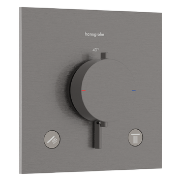 Змішувач прихованого монтажу HANSGROHE ECOSTAT COMFORT 33711340, чорний матовий хром 100547 фото