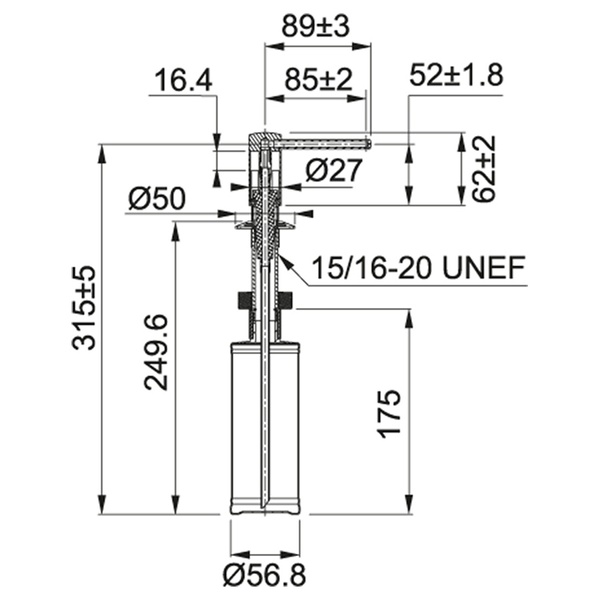 Дозатор FRANKE COMFORT 119.0578.746, бежевий 800006377 фото