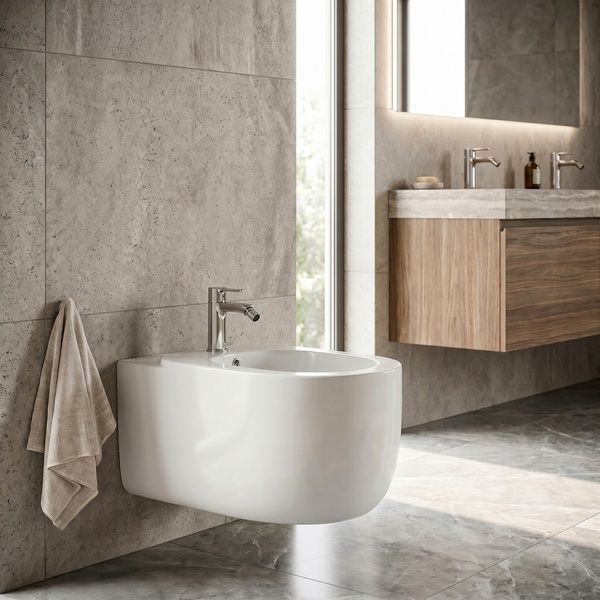 Біде підлогове DiMARCO KATHERINA DM2D006WH, білий глянсовий 95352 фото
