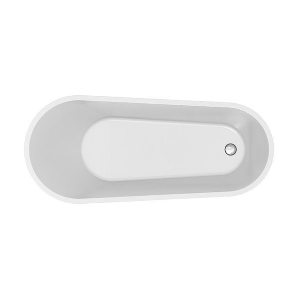 Ванная акрилова з ніжками CERSANIT ZEN S301-302, 167x72, білий 80000001467 фото