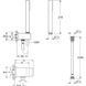 Гарнитур душевой GROHE EUPHORIA CUBE 26405000 69775 фото 2