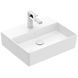 Умывальник подвесной VILLEROY & BOCH MEMENTO 2.0 4A225001, 50x42, белый 800005786 фото 1