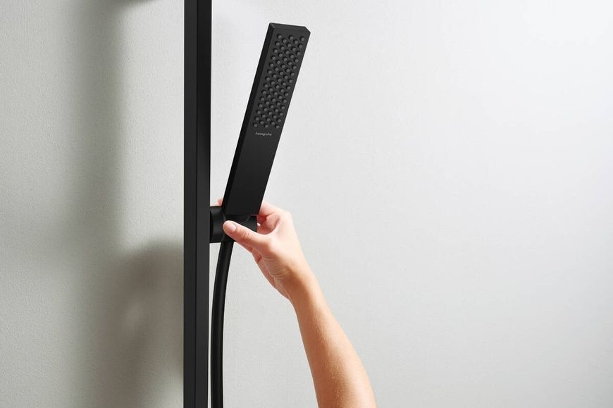 Душовий набір зі штангою HANSGROHE PULSIFY E 24381670, чорний матовий 800003787 фото