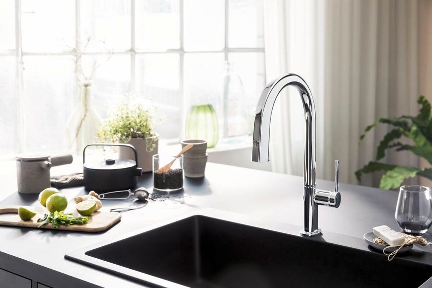 Смеситель для кухонной мойки HANSGROHE AQITTURA M91 76801000 800003937 фото