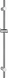 Штанга для душу HANSGROHE UNICA 27704000 42135 фото 1