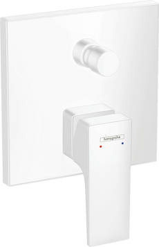 Смеситель скрытого монтажа для ванны душа HANSGROHE METROPOL 32545700, белый 75536 фото
