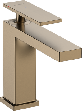 Смеситель для раковины HANSGROHE TECTURIS E 73012140, бронза 800004038 фото