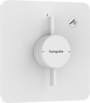 Смеситель для душа скрытого монтажа HANSGROHE DUOTURN Q 75614700, белый матовый 800003888 фото