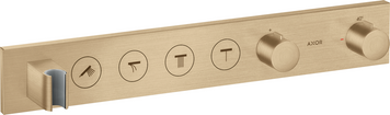 Модуль термостата AXOR SHOWER SOLUTIONS 18357140, Select 600/90, для 4 потребителей, скрытого монтажа, бронза 81900 фото