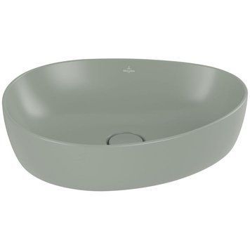 Умывальник на столешницу VILLEROY & BOCH ANTAO 4A7351R8, 51x40см, Ceramic Plus, зеленый 800005687 фото