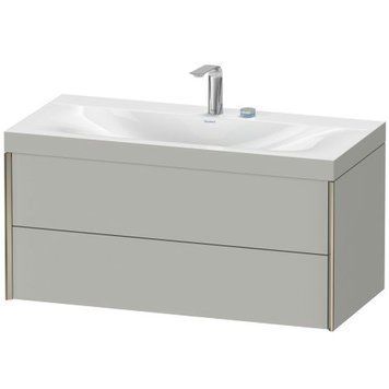 Тумба подвесная с умывальником DURAVIT XVIU XV4616EB284C, 1000x480x503 мм 800006178 фото