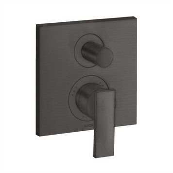 Смеситель для ванны AXOR CITTERIO 39455340, однорычажный, скрытого монтажа, с рычаговой рукояткой, черный 800004867 фото