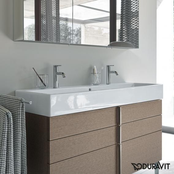 Умывальник подвесной DURAVIT VERO AIR 2350100043, 100 см на 2 смесителя 800005978 фото
