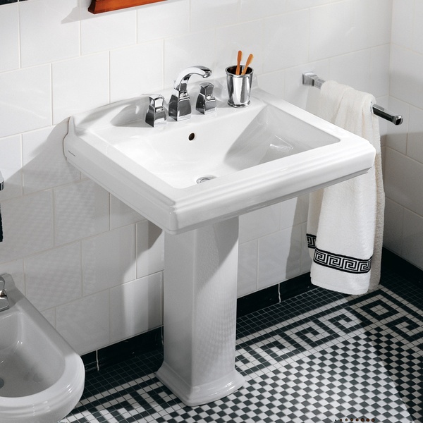 Умывальник подвесной VILLEROY & BOCH HOMMAGE 710175R1, 75x58, белый 7189 фото