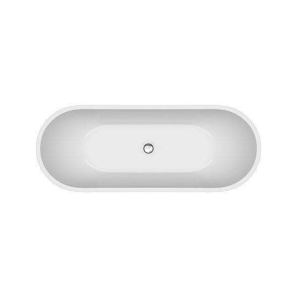 Ванная акрилова з ніжками CERSANIT ZEN S301-331, 182x71, білий 80000001468 фото