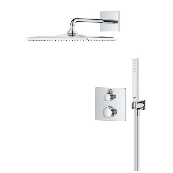 Душова система прихованого монтажу GROHE GROHTHERM 34870000 100133 фото