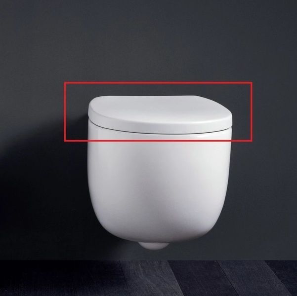 Сиденье для унитаза NIC DESIGN MILK 5528003, белый матовый 99373 фото
