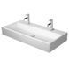 Умывальник подвесной DURAVIT VERO AIR 2350100043, 100 см на 2 смесителя 800005978 фото 1