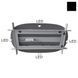 Дзеркало 110Х60 AZZURRA MARK SPMK110NE, чорний 102371 фото 3