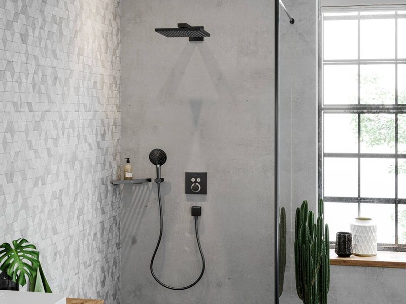 Полиця для ванної кімнати HANSGROHE ADDSTORIS 41741000 81457 фото
