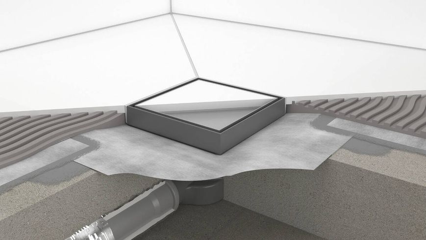 Точечный слив с решеткой и монтажным комплектом HANSGROHE RAINDRAIN POINT 56249800, нержавеющая сталь 92875 фото