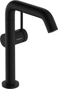 Смеситель для раковины с донным клапаном HANSGROHE TECTURIS S 73360670, черный матовый 800004089 фото