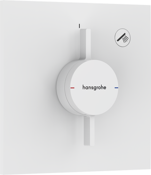 Смеситель для душа скрытого монтажа HANSGROHE DUOTURN E 75617700, белый матовый 800003889 фото