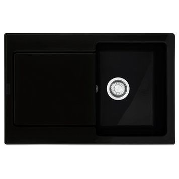 Кухонная мойка FRANKE MARIS MRK 611-78 124.0381.404, оникс 800006829 фото
