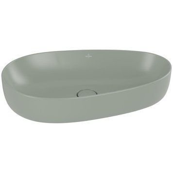 Умывальник на столешницу VILLEROY & BOCH ANTAO 4A7465R8, 65x40см, Ceramic Plus, зеленый 800005688 фото