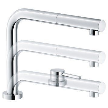 Смеситель кухонный FRANKE ACTIVE WINDOW Doccia 115.0486.978, хром 800006529 фото