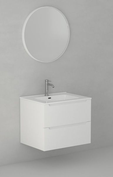 Тумба з умивальником 80 см IMPRESE VALTICE NEW u08506511FJ, білий матовий 96689 фото