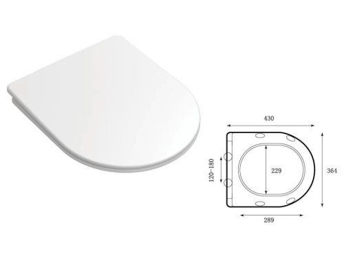 Унитаз подвесной безободковый торнадо IMPRESE LESNA i11546 101927 фото