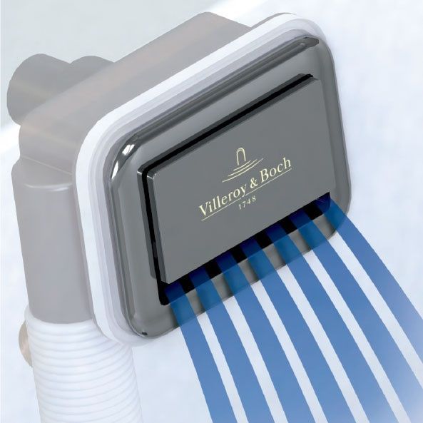 Комплект підключення води до злив-переливу для ванни VILLEROY & BOCH ACCESSORIES UPCON0137 83237 фото